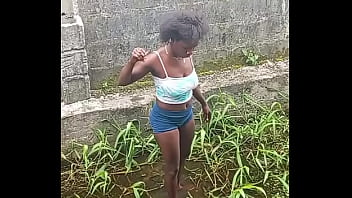 Something happen while returning home i have to go inside bush to look for something to help my self i found cucumber in the bush