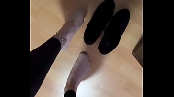 Hello #socks #nylonfetısh #nylonfeet #teen #feet #nylonpedsocks #highheels