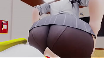 Street fighter li sitting on sakura's face 2