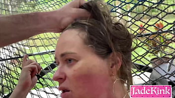 Pretty submissive slut getting fucked in hotel room