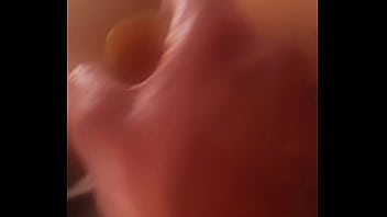 Babe playing with dildo