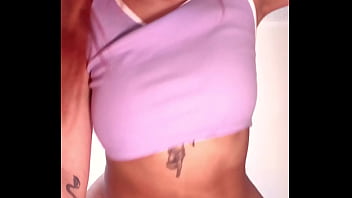 Your college roommate can't study so she takes a shower & has 3 loud orgasms