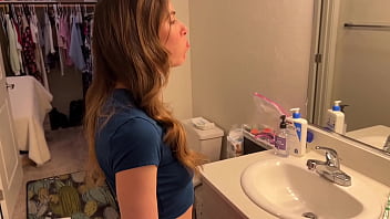 He came while i gargled