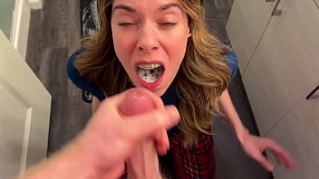 He came while i gargled