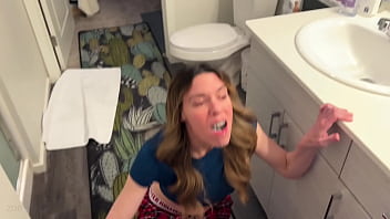 He came while i gargled