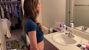 He came while i gargled