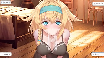 A ghost fucker fucks girls and impregnates them hentai game animation