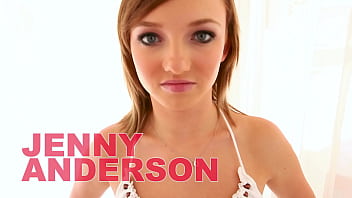 Jenny anderson super cute 19 yo newbieteen huge cock pov blowjob and cum swallow must see a