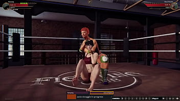 Nanyang vs aine nf3d female mma battle