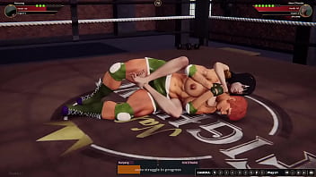 Nanyang vs aine nf3d female mma battle