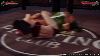 Nanyang vs aine nf3d female mma battle