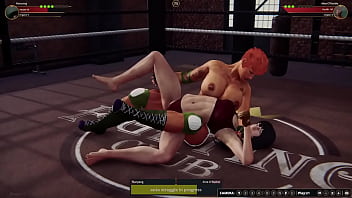 Nanyang vs aine nf3d female mma battle