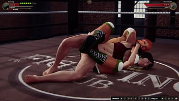 Nanyang vs aine nf3d female mma battle
