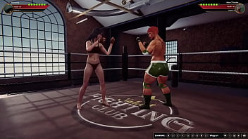 Nanyang vs aine nf3d female mma battle Nanyang vs aine nf3d female mma battle