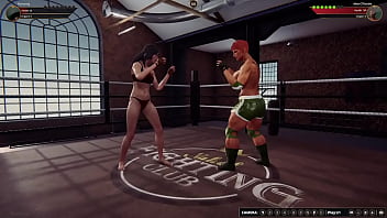 Nanyang vs aine nf3d female mma battle