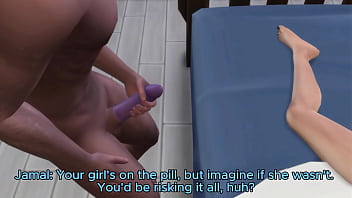 Cuckold husband watches wife get fucked by bull double trouble part 6