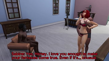 Cuckold husband watches wife get fucked by bull double trouble part 6