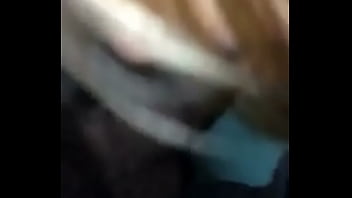 White girl slobbing on my s pt 1