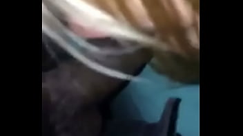 White girl slobbing on my s pt 1