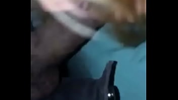 White girl slobbing on my s pt 1