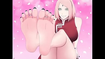 Naruto footfap challenge #1