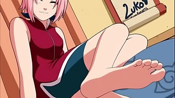 Naruto footfap challenge #1