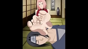 Naruto footfap challenge #1 Naruto footfap challenge #1