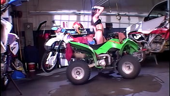 Brandy loves using toys on herself and also getting double penetrated