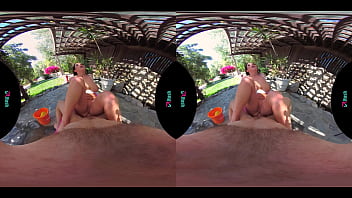 Beautiful big titty bombshell washes your car then lets you fuck her in the butt in vr