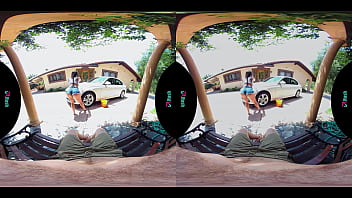 Beautiful big titty bombshell washes your car then lets you fuck her in the butt in vr Beautiful big titty bombshell washes your car then lets you fuck her in the butt in vr