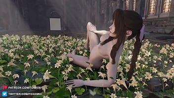 Naked model testing render final fantasy