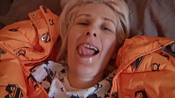 Handjob With Cum On Her Face And Mouth thumbnail