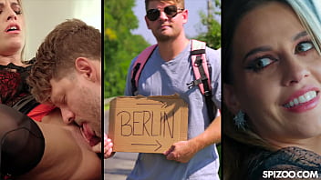 Eveline dellai lets lust take over her hot body