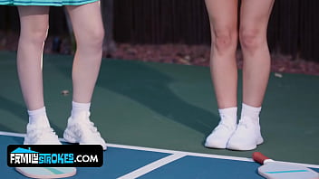 “she grabbed my fucking balls ” our stepfamily labor day pickleball battle