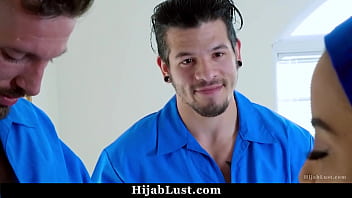 Pervert men get to fuck the hijab babe