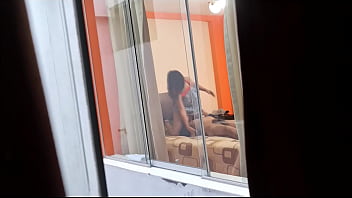 Mexicana ninfomana siempre trae a su jefe cuando no esta su marido