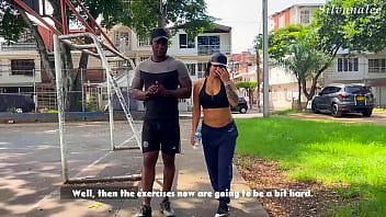 Busty milf student fucked by trainer with a big black cock xanderblackx