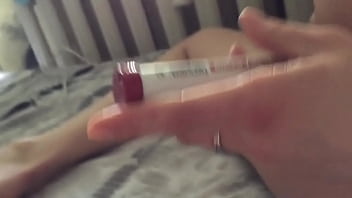 Playing with myself that ass play made me cum