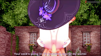 Sexy witch herta fucking hard star rail 3 full & pov on sheer & fantasyking3