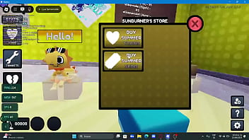 Dandy's world fangame getting absolute clapped by a giant tix on roblox