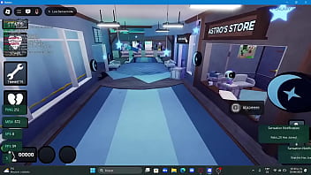 Dandy's world fangame getting absolute clapped by a giant tix on roblox