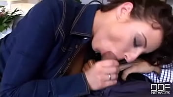 Fox grazing on a meaty bone