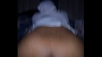 Sexy with ebony milf squats