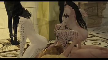 Halloween babes banged by a big cock the mummy empress and enchantress from dc