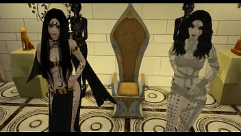 Halloween babes banged by a big cock the mummy empress and enchantress from dc