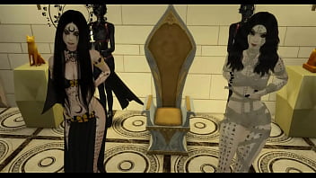 Halloween babes banged by a big cock the mummy empress and enchantress from dc