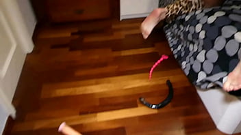 Destroying my ass for the camera trailer