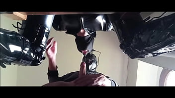 Milf chairtied throatfucked with ring gag and throatpie Milf chairtied throatfucked with ring gag and throatpie