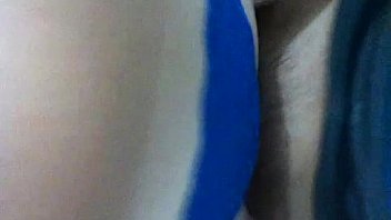 Sex in chair through her panties