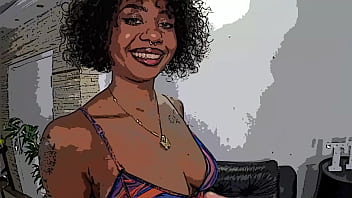 Ana sasuga dando o cú em efeito animação